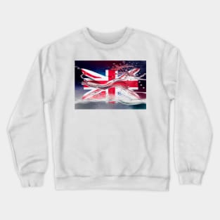 National Nations Flags - United Kingdom Flag - The Union Jack Flag Crewneck Sweatshirt